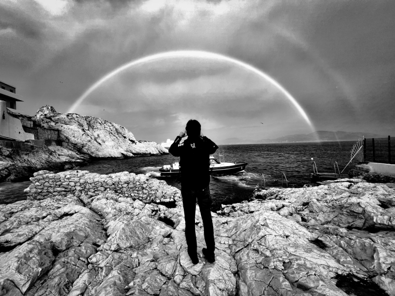 Rainbow-photographer