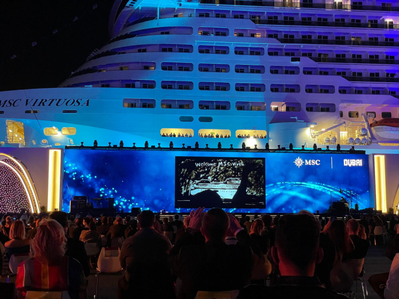 MSC VIRTUOSA DUBAI © Antoine LOY DR