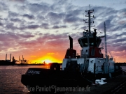 Vues dans le port du Havre © Alice PAVIOT Capitaine Boluda Le Havre