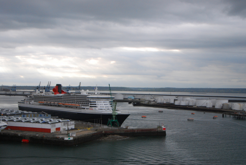 QUEEN MARY II en escale au Havre ©