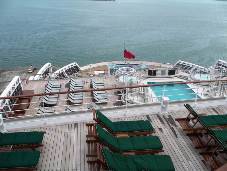 QUEEN MARY II en escale au Havre ©