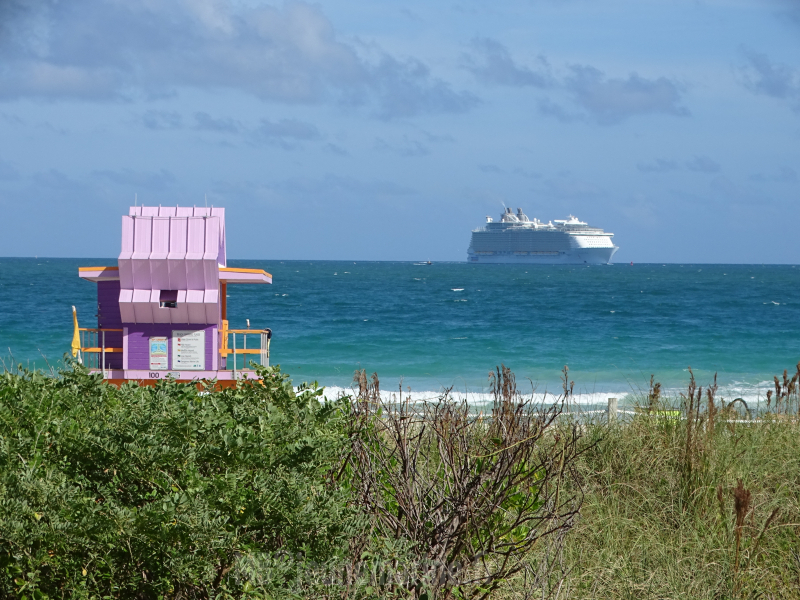 Allure of the Seas arrivee inaugurale Miami novembre 2018 2