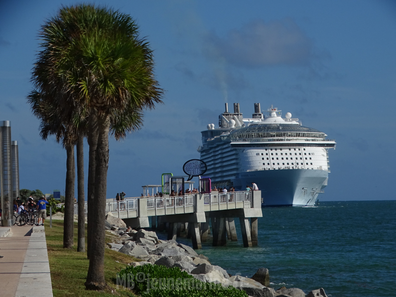 Allure of the Seas arrivee inaugurale Miami novembre 2018 3