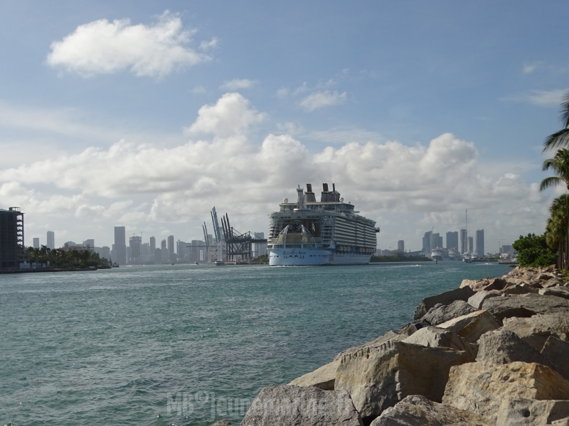 Allure of the Seas arrivee inaugurale Miami novembre 2018 5