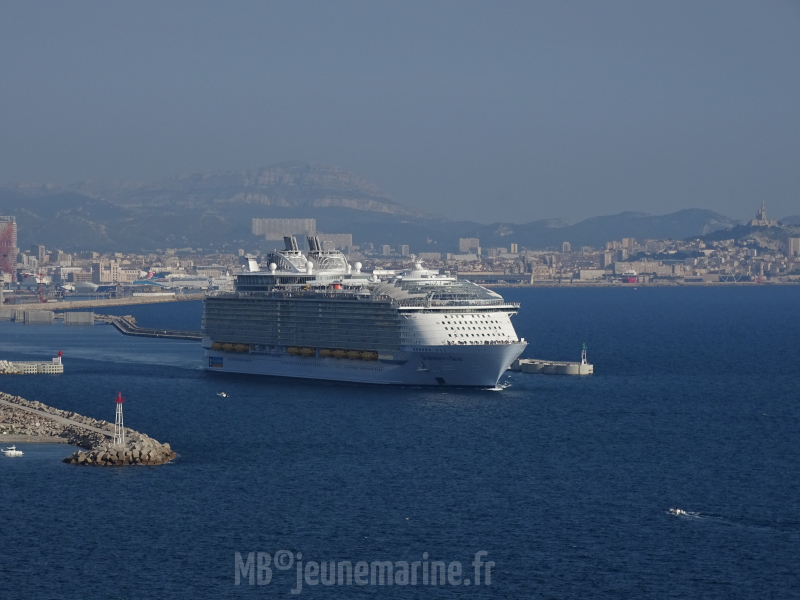 Symphony of the Seas appareillage Marseille mai 2018 2