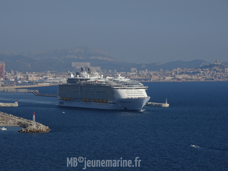 Symphony of the Seas appareillage Marseille mai 2018 2