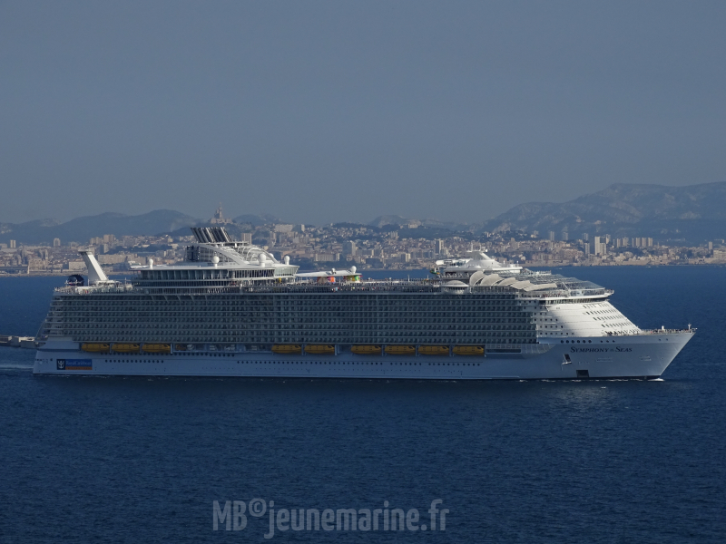 Symphony of the Seas appareillage Marseille mai 2018 3
