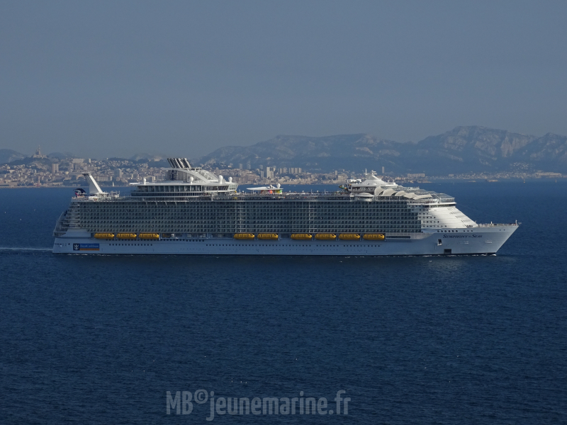 Symphony of the Seas appareillage Marseille mai 2018 4
