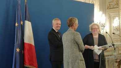 Discours de la Présidente du CNML au ministère avec François de RUGY et Elizabeth BORNE