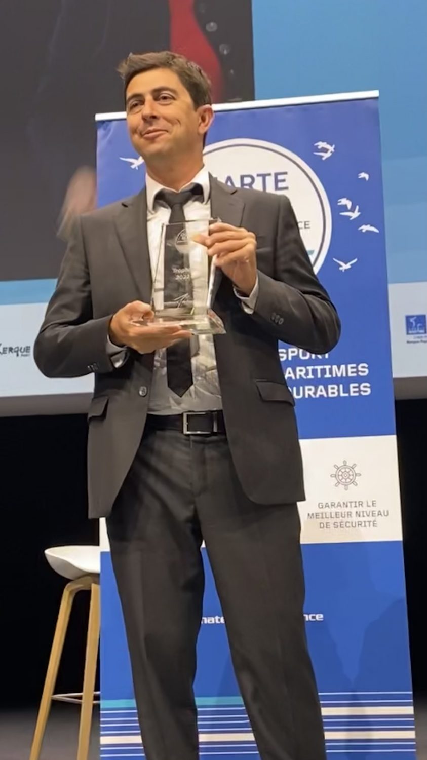 MARFRET remporte le Trophée de la Charte Bleue © Armateurs de France DR