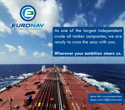 Euronav is an independent tanker company engaged in the ocean transportation and storage of crude oil.