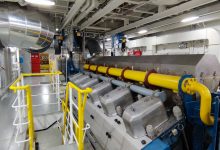 Moteur principal d'A GALEOTTA © Jeune Marine DR