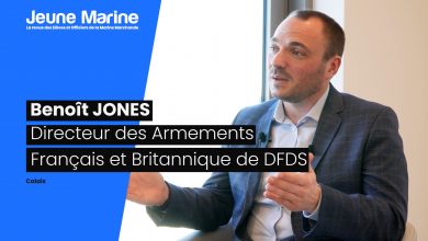 Interview de Benoit JONES - Directeur des Armements Français et Britannique de DFDS © Jeune Marine
