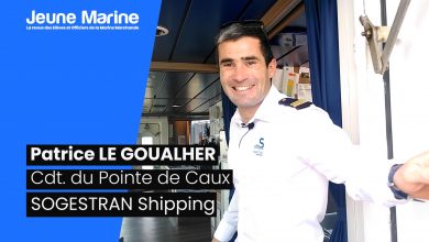 Interview Patrice LE GOUALHER - Cdt. du Pointe de Caux SOGESTRAN Shipping © Jeune Marine