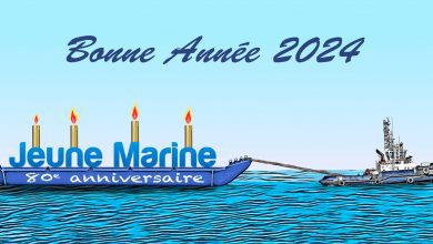 Bonneannée 2024 - Jeune Marine © Charlotte ABELANET