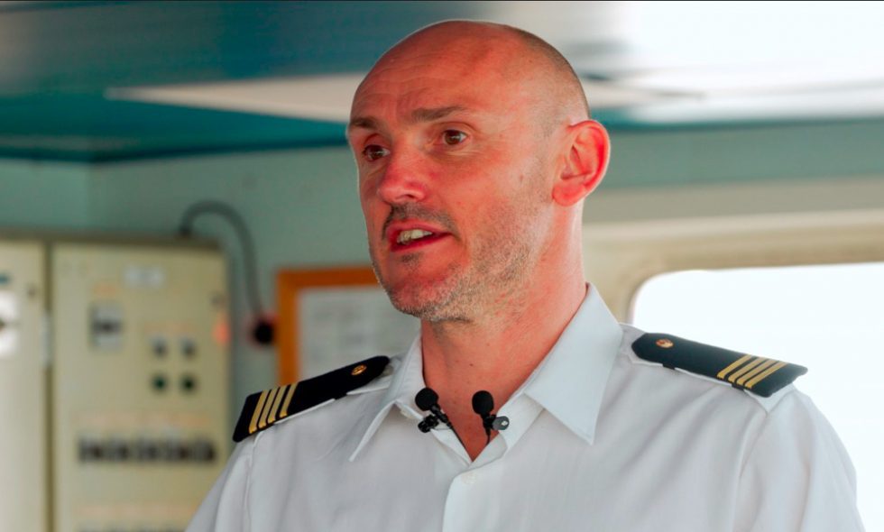 Briac Hamon - Commandant de l'Atalante chez GENAVIR © JM