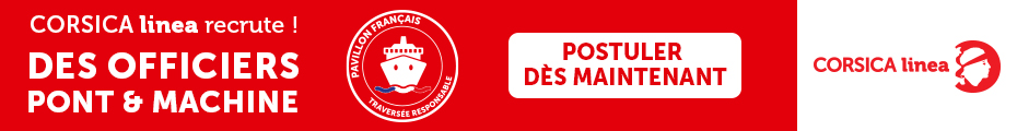 CORSICA linea recrute... DES OFFICIERS PONT & MACHINE