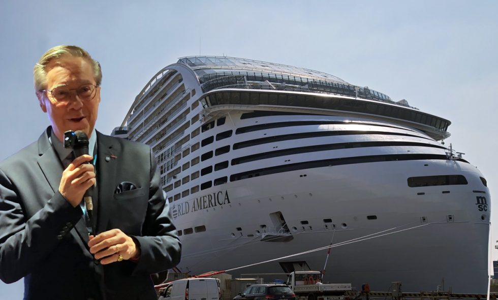 Une journée à bord du MSC WORLD AMERICA avec Patrick POURBAIX