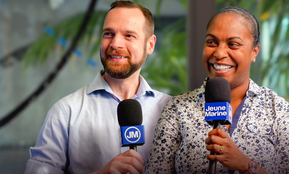 Studio Jeune Marine : Catherine WAITEA et Jeoire de CHASSEY, élèves OCQPI à l'ENSM
